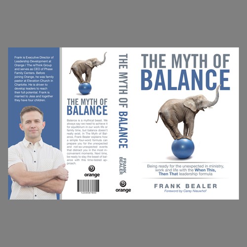 Orange book cover with the title 'The Myth of Balance'