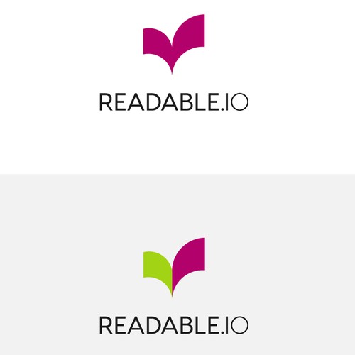 Check mark logo with the title 'Readable.io branding'