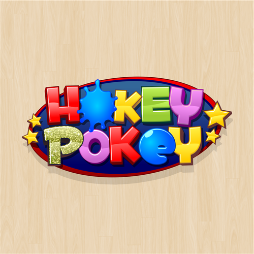 Birthday design with the title 'Hokey Pokey'