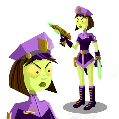 Hunter design with the title 'Inter-Dimensional Deer Hunter'