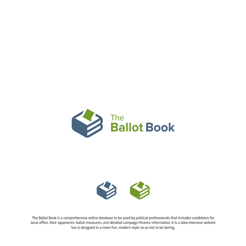 Politics logo with the title 'The Ballot Book'