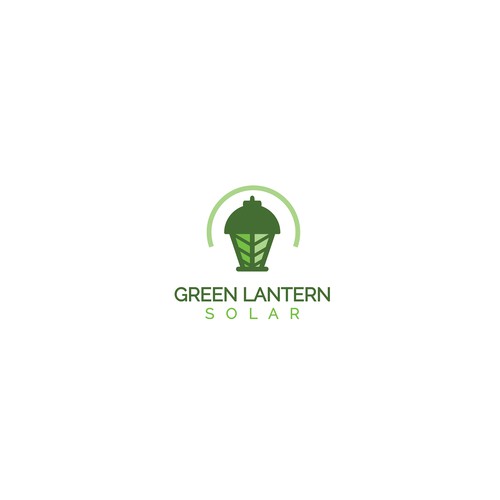 Light brand with the title 'Green Lantern Solar'