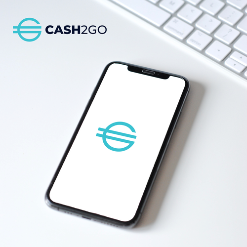 Money design with the title 'Cash2Go Logo | Technology Logo | Cash Logo | Money Logo'