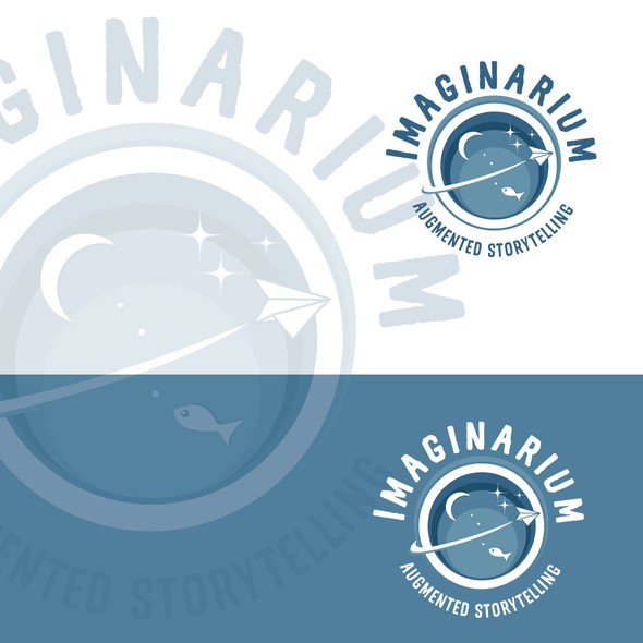 Aquarium logo with the title 'Imaginarium logo'