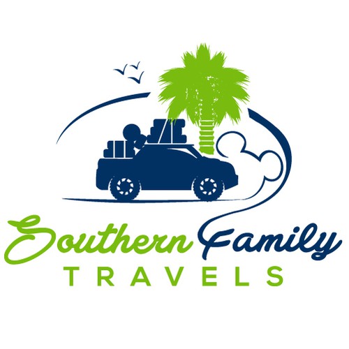 Land design with the title 'Logo for travel company.'