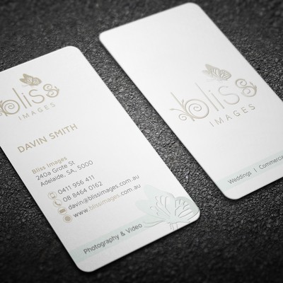 Business card for Bliss images