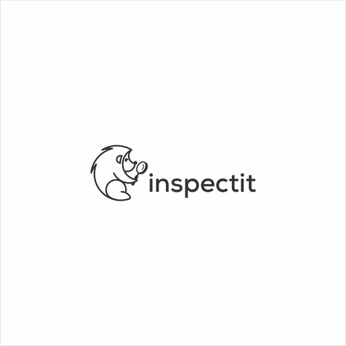 Hedgehog logo with the title 'Hedgehog Logo'