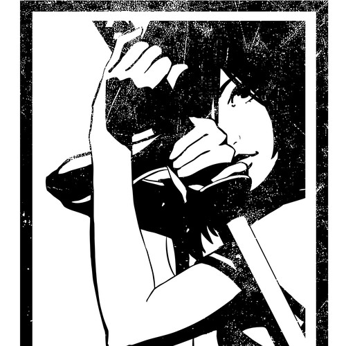 Girls' t-shirt with the title 'Design model t-shirt '