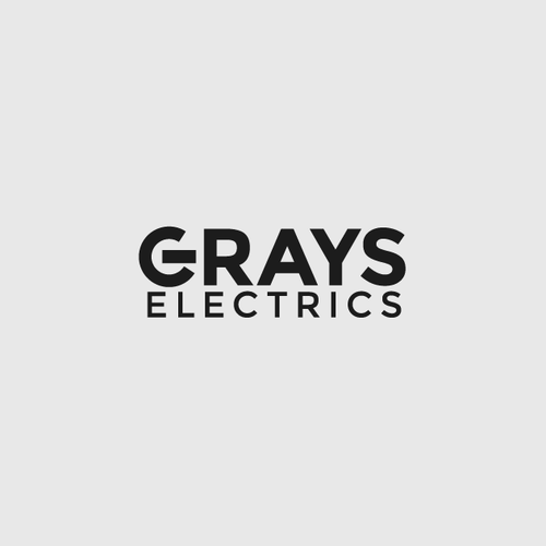 Wordmark logo with the title 'Grays Electrics'