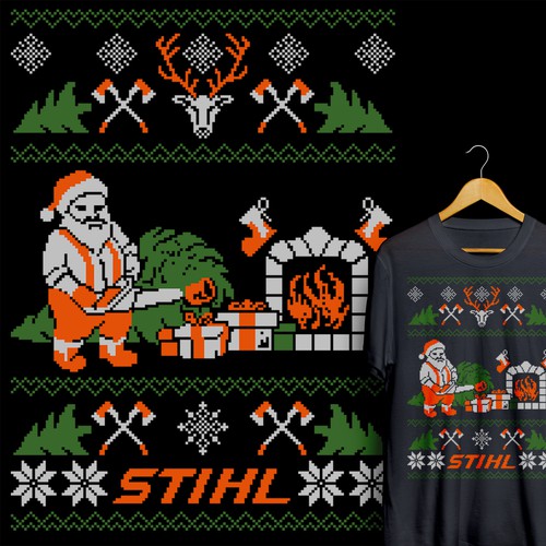 Industrial t-shirt with the title 'Graphic tees for STIHL'
