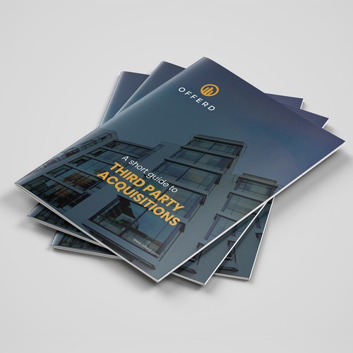 Commercial design with the title 'Ebook Design for Commercial Real Estate Technology Services'