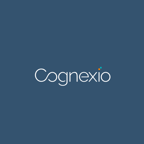 Pixel design with the title 'Brand Identity Design For Cognexio'
