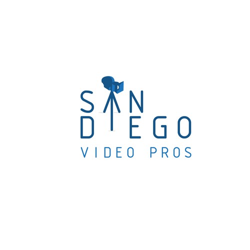 Lens design with the title 'Logo Concept For a wedding Video Professional'