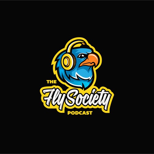 Fly logo with the title 'The Fly Society Podcast'