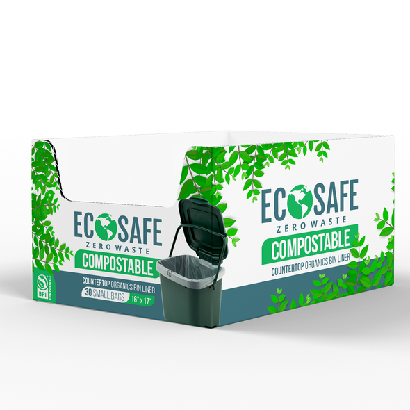 Ecological packaging with the title 'Ecosafe'
