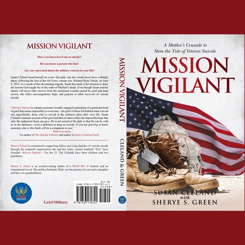 Military book cover with the title 'Mission Vigilant'