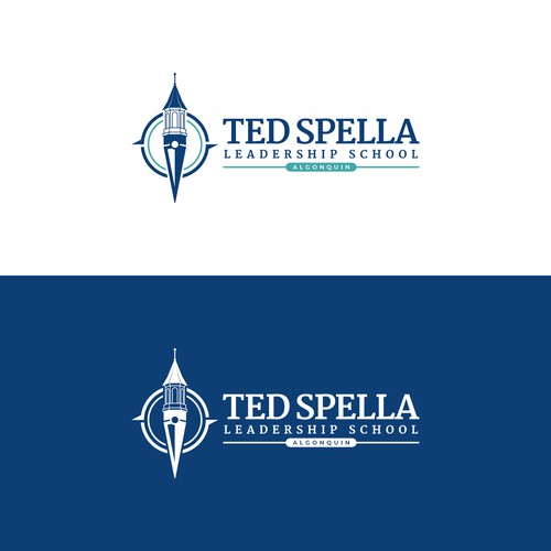 Leadership logo with the title 'Leadership School Logo Design'