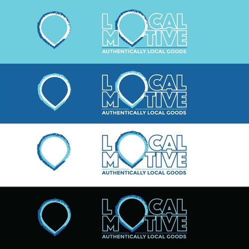 Transparent logo with the title 'Simple logo with shop name'