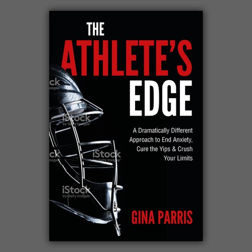 Guide book cover with the title 'Book cover for  sports/athletic guide book'