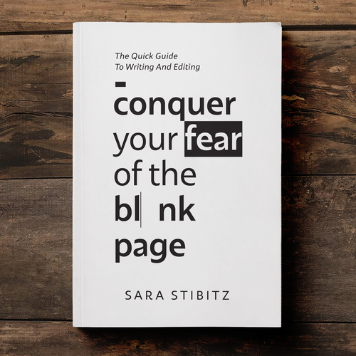 Page design with the title 'Help this design-impaired writer create a book cover that doesn't stink ;)'