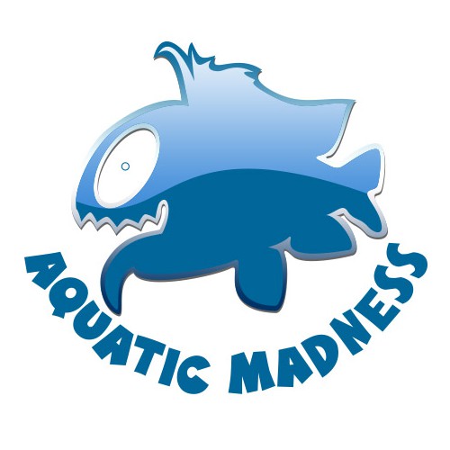 Mad logo with the title 'logo for Aquatic Madness'