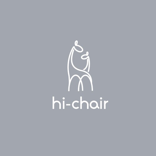 Chair design with the title 'hi-chair'