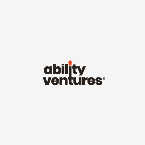 Scale logo with the title 'Logo concept for Ability Ventures'