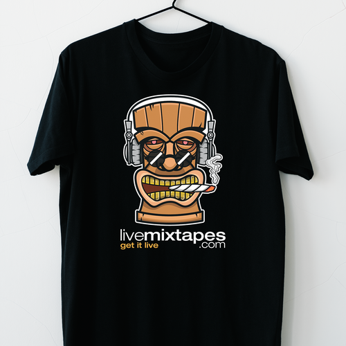 Tiki design with the title 'Tiki'