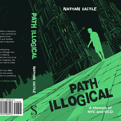 Memoir book cover with the title 'Path Illogical'