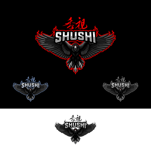 Crow logo with the title 'SHUSHI'