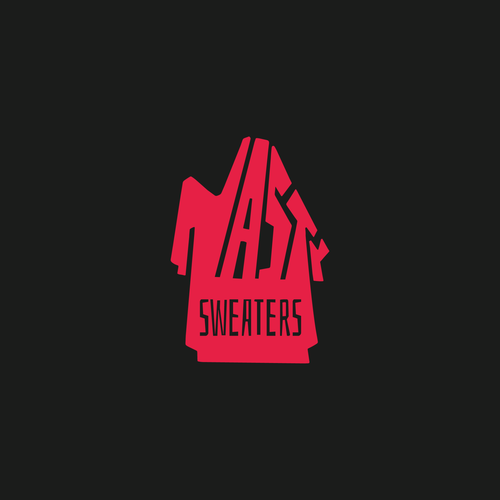 Pop culture design with the title 'Sweater Company Logo Concept'