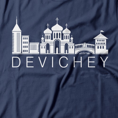 Skyline design with the title 'vector design'