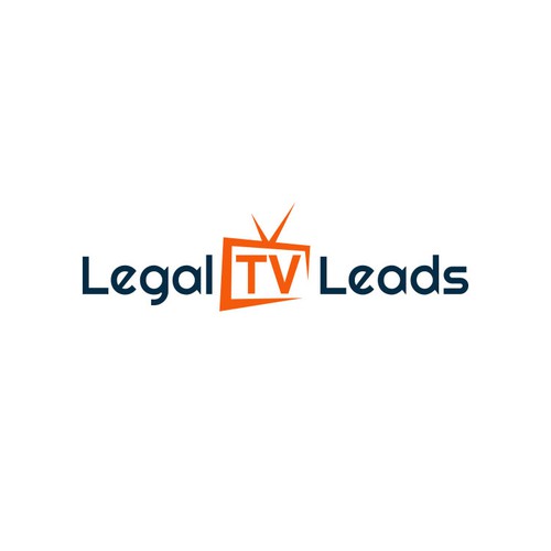Illustrator design logo with the title 'Legal TV Leads'