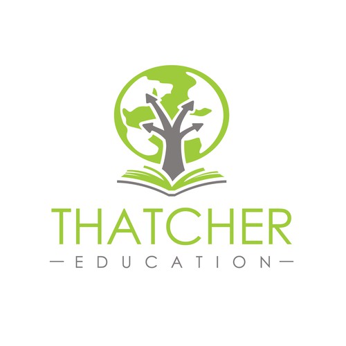 Global logo with the title 'Thatcher Education'