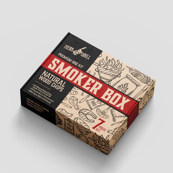 Chips packaging with the title 'Premium BBQ Kit'
