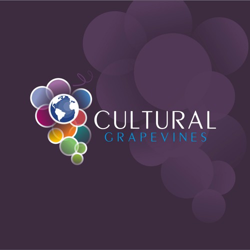 Grape logo with the title 'Cultural Grapevines'