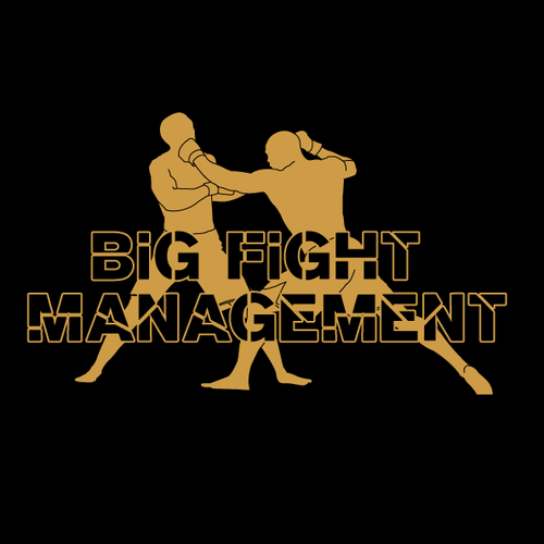 Fight logo with the title 'Create a new logo for a MMA Fighters Agency!'
