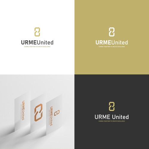 Chain design with the title 'Logo for the association that manages a social lounge and resort'