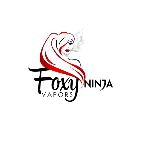 Smoking logo with the title 'vape logo'