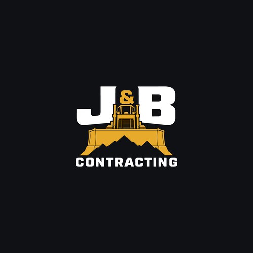 Construction logo with the title 'Bold logo design for a contractor firm'