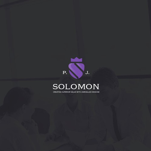 Accounting brand with the title 'p.j.solomon '