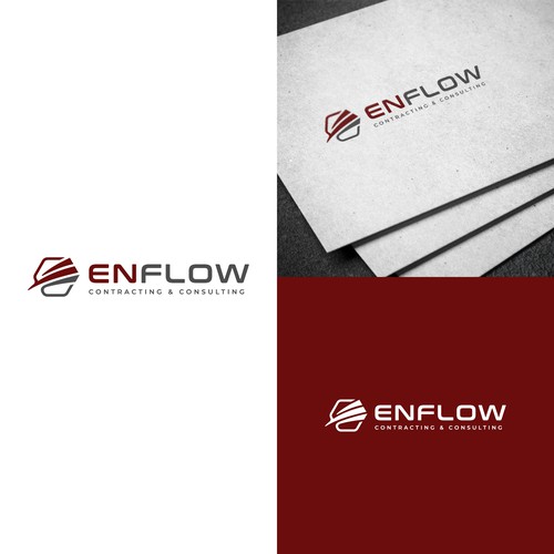 Mechanical design with the title 'ENFLOW'