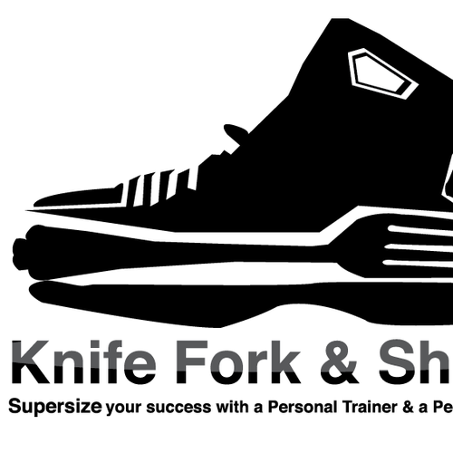 Fit logo with the title 'Knife Fork Shoes'