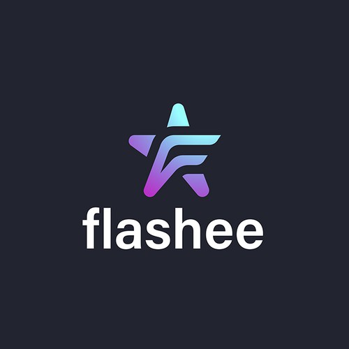 Neon logo with the title 'Flashee'
