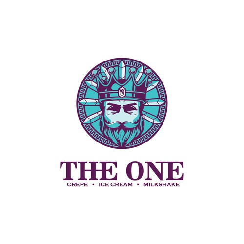 King design with the title 'THE ONE LOGO '