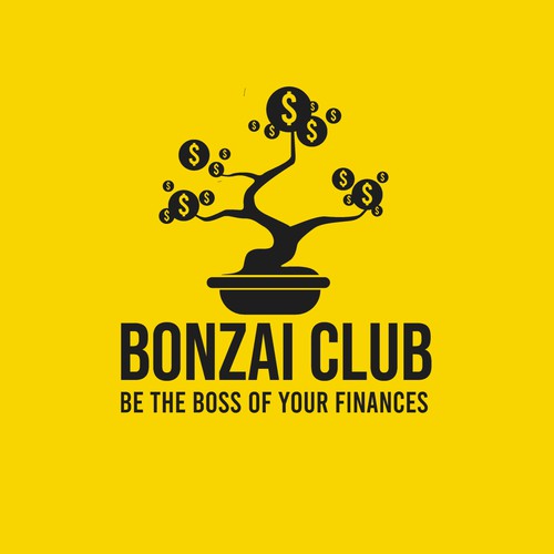 Bonsai design with the title 'BONZAI CLUB'