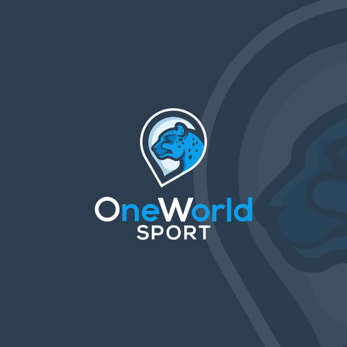 Cheetah design with the title 'OneWorld Sport'