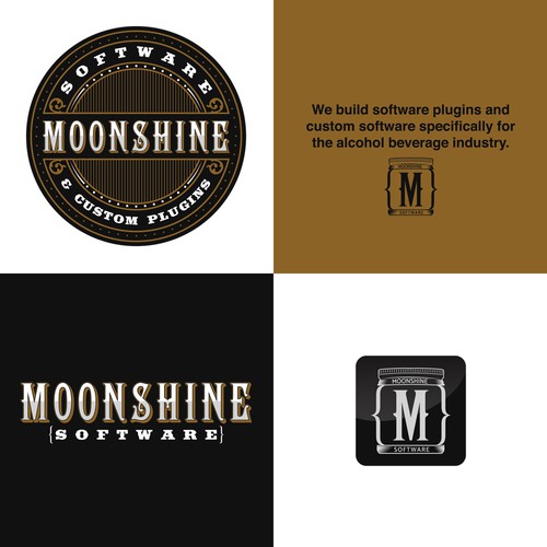 Distillery logo with the title 'Moonshine Software'