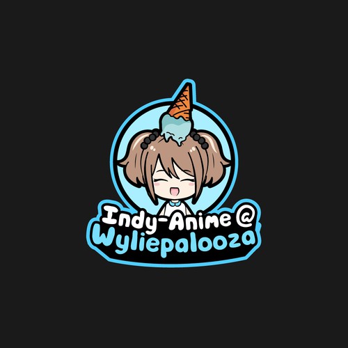 Create a fun and vibrant logo for a japanese anime themed store