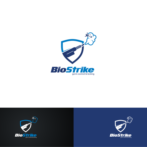 Biotech logo with the title 'Logo for innovative new cleaning start-up'